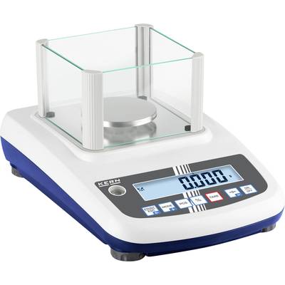 Elektronická presná váha s digitálnym displejom, zobrazuje 0,000 g. Vhodná pre presné váženie v laboratóriách.