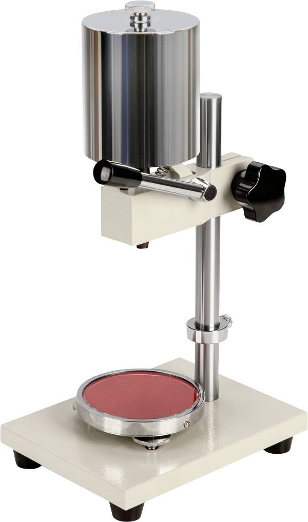 Ťažké testovacie zariadenie určené na zistenie konzistencie pást, viskóznych kvapalín a tuhých látok pomocou penetrácie.