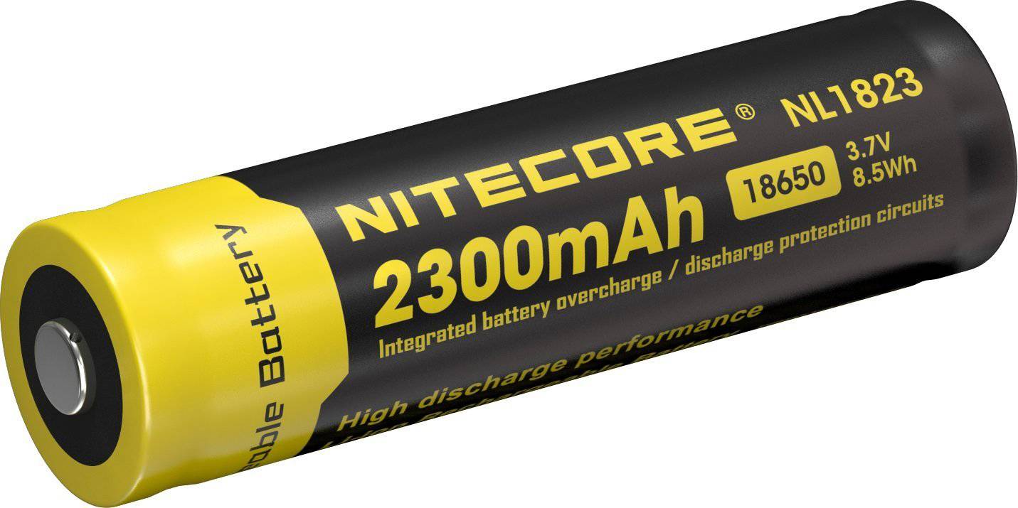 NiteCore NL183 špeciálny akumulátor 18650 Li-Ion akumulátor 3.7 V 2300 mAh