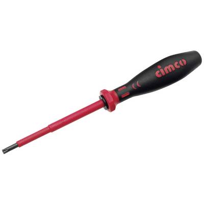Čierny a červený skrutkovač s ergonomickým držadlom, vhodný pre elektrické náradie.