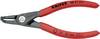 Knipex 48 21 J11 kliešte na poistné krúžky Vhodné pre vnútorné krúžky 12-25 mm Tvar hrotu zahnutý o 90°