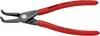 Knipex 48 21 J31 kliešte na poistné krúžky Vhodné pre vnútorné krúžky 40-100 mm Tvar hrotu zahnutý o 90°