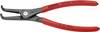 Knipex 49 21 A31 kliešte na poistné krúžky Vhodné pre vonkajšie krúžky 40-100 mm Tvar hrotu zahnutý o 90°