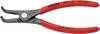 Knipex 49 21 A41 kliešte na poistné krúžky Vhodné pre vonkajšie krúžky 85-140 mm Tvar hrotu zahnutý o 90°