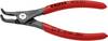 Knipex 49 21 A11 kliešte na poistné krúžky Vhodné pre vonkajšie krúžky 10-25 mm Tvar hrotu zahnutý o 90°