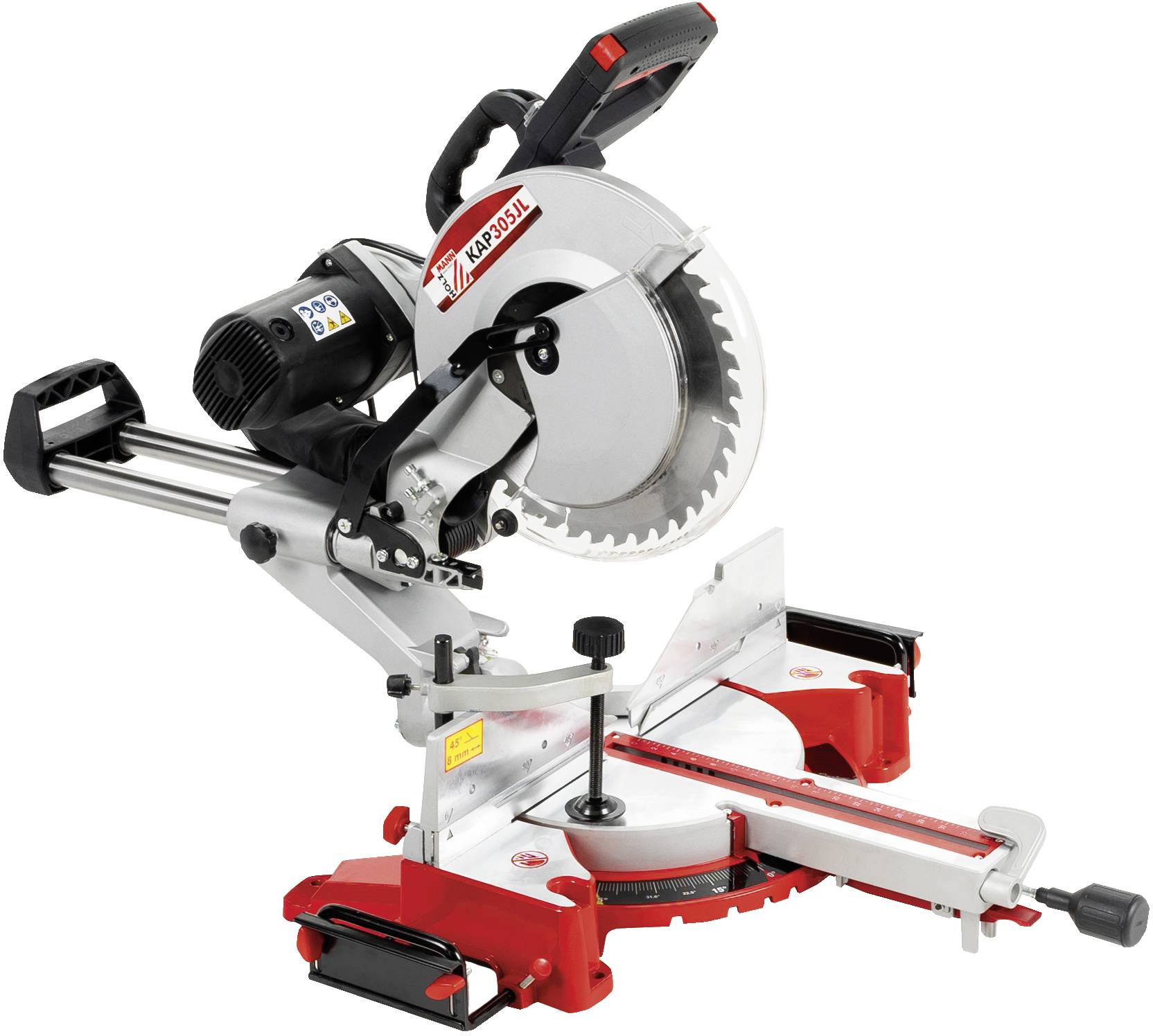 Holzmann Maschinen KAP305JL_230V Kap-/gersåg 1600 W 305 mm 30 mm