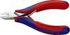 Knipex 77 12 115 pre elektroniku a jemnú mechaniku bočné štiepacie kliešte s fazetou 115 mm