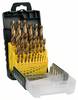 Bosch Accessories 2607017154 HSS sada špirálových vrtákov do kovu, 25-dielna, 1 mm, 1.5 mm, 2 mm, 2.5 mm, 3 mm, 3.5 mm, 4 mm, 4.5 mm, 5 mm, 5.5 mm, 6 mm, 6.5 mm, 7 mm, 7.5 mm, 8 mm, 8.5 mm, 9 mm, 9.5 mm, 10 mm, 10.5 mm, 11 mm, 11.5 mm, 12 mm, 12.5 mm, 13 mm, TiN, valcová stopka, 1 sada