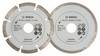 Bosch Accessories 2607019478 2607019478 diamantový rezný kotúč Priemer 115 mm Ø otvoru 22.23 mm stavebné materiály 2 ks