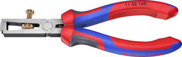 Knipex 11 02 160, 11 02 160, odizolovacie kliešte, 10 mm² (max), 7  (max), 5 mm (max)