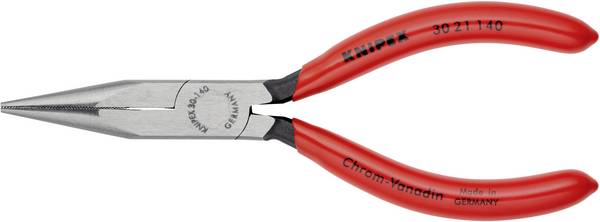 Knipex 30 21 140 pre elektroniku a jemnú mechaniku ploché ihlové kliešte rovné 140 mm