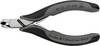 Knipex 64 32 120 ESD pre elektroniku a jemnú mechaniku čelné štiepacie kliešte s fazetou 120 mm