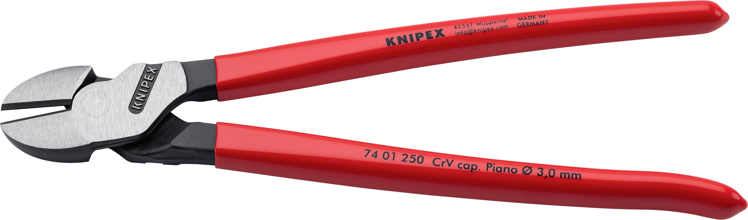 Knipex 74 01 250 dielňa silové bočné štiepacie kliešte s fazetou 250 mm