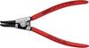 Knipex 46 21 A31 kliešte na poistné krúžky Vhodné pre vonkajšie krúžky 40-100 mm Tvar hrotu zahnutý o 90°