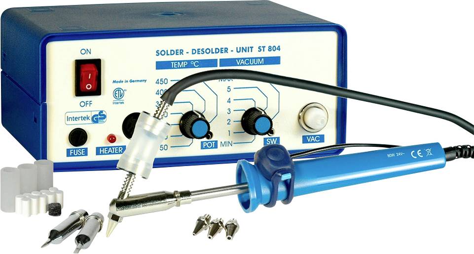 Star Tec ST 804 Soldeer- en desoldeerstation Analoog 80 W +150 - +450 °C afbeelding