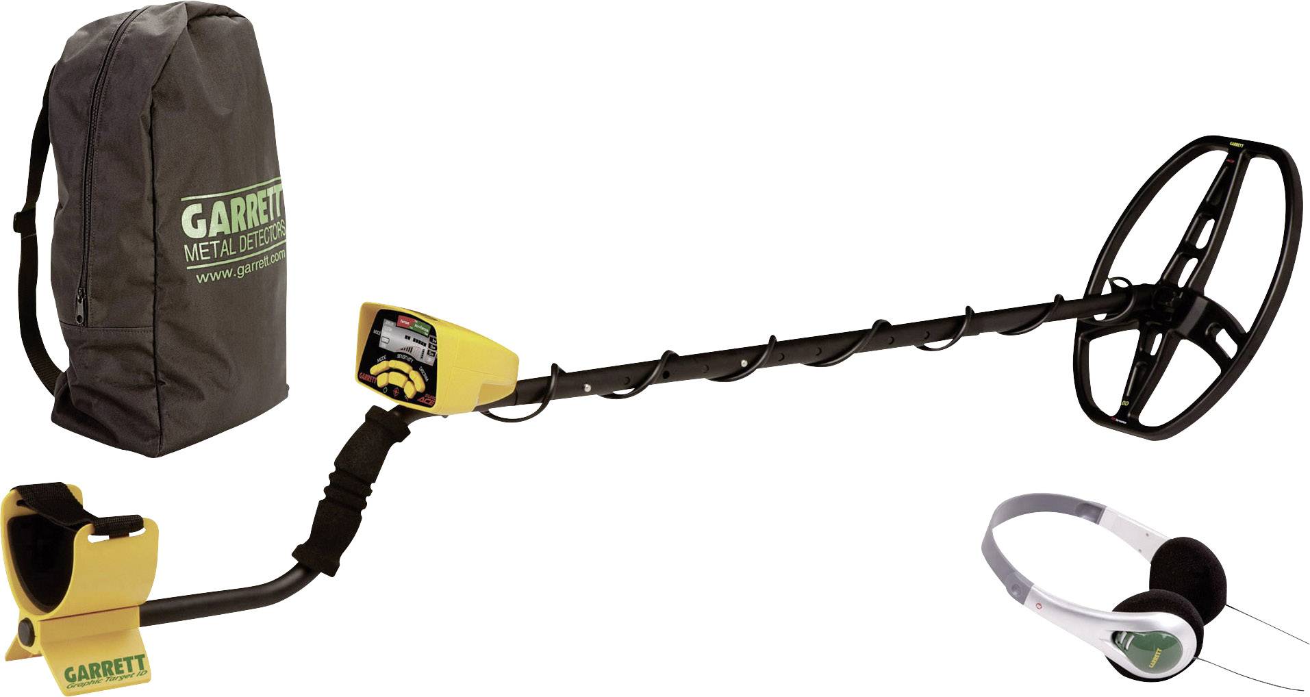 Garrett Euro ACE Package Metal detector Profondità di rilevamento (max.) 150 cm digitale (LCD), acustico 99616