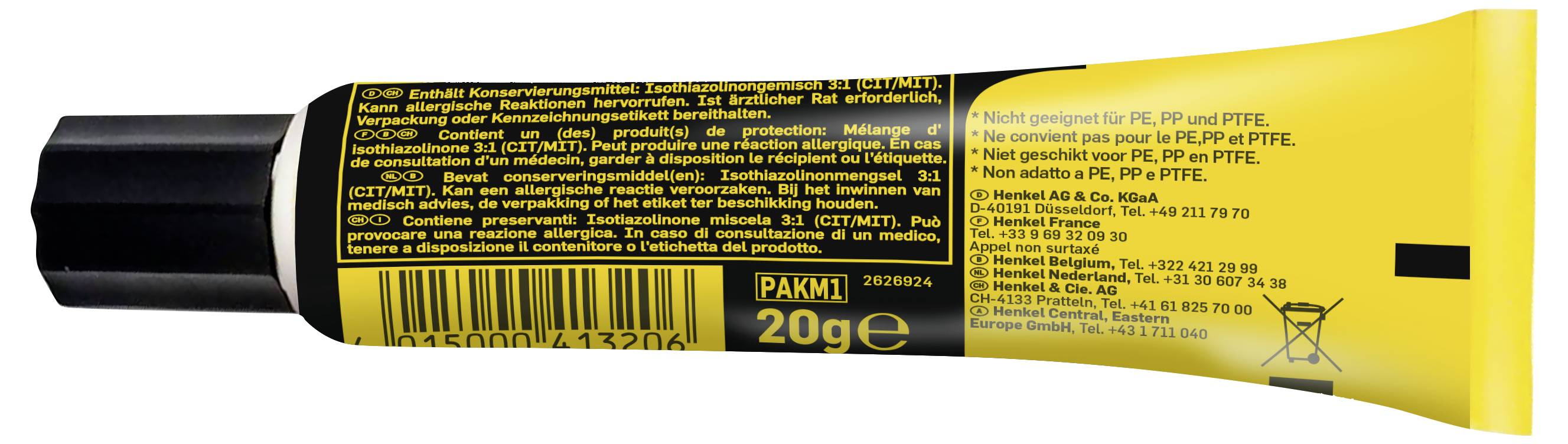 Pattex univerzálne lepidlo PAKM1 20 g-1