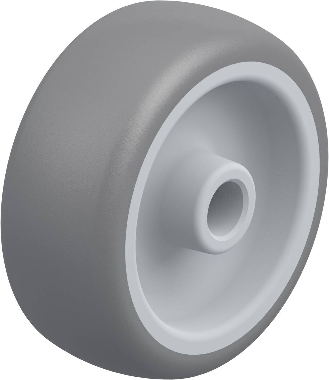 Blickle 574160 TPA 80/12G Ruota in plastica Diametro ruota: 80 mm Capacità di carico (max.): 100 kg 1 pz.