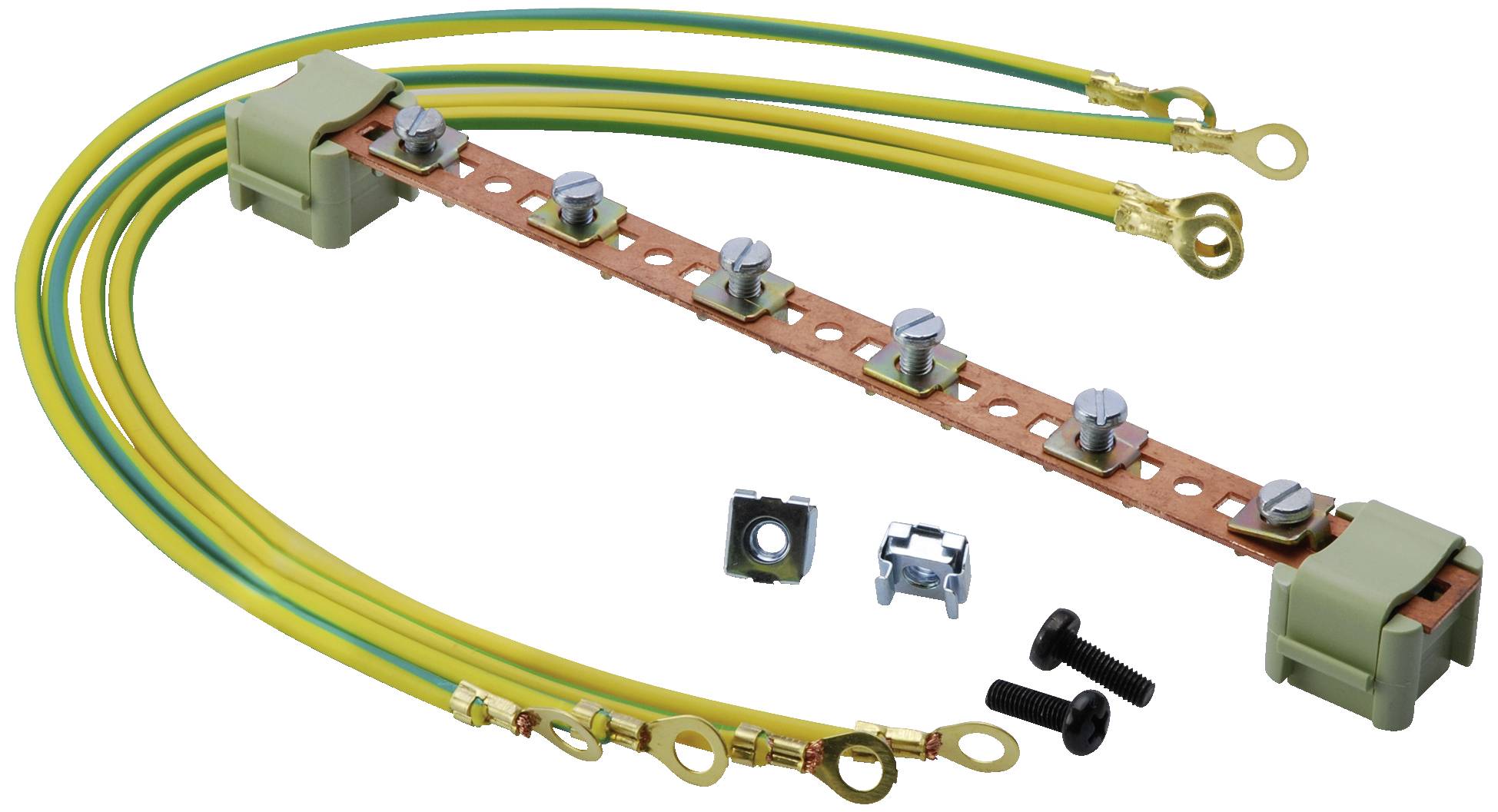 Digitus DN-19 EARTH 19 pollici Kit di messa a terra per armadio rack Multicolore