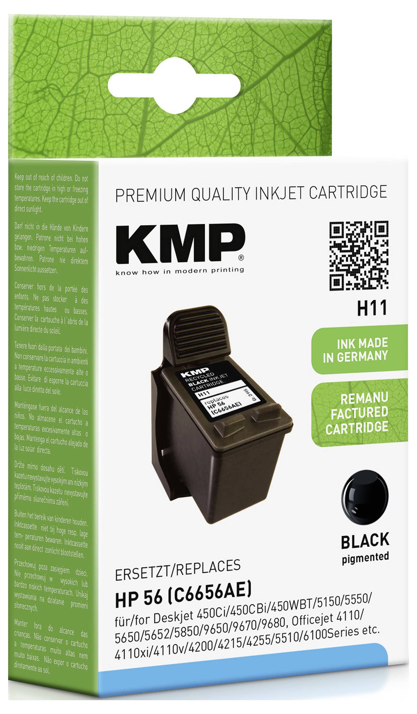 KMP Ink náhradný HP, LSK, OTC, Odixion, Olivetti, Output Solutions, Seiko Precision, Telecom Italia 56, C6656AE kompatib-1