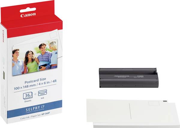 Canon KP-36IP 7737A001-36 photo printer cartridge 36 listov