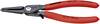 Knipex 48 31 J1 kliešte na poistné krúžky Vhodné pre vnútorné krúžky 12-25 mm Tvar hrotu rovný