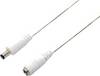 BKL Electronic 072098 nízkonapäťový predlžovací kábel nízkonapäťová zástrčka - nizkonapäťová zásuvka 5.5 mm 2.5 mm 2.5 mm 3.00 m 1 ks
