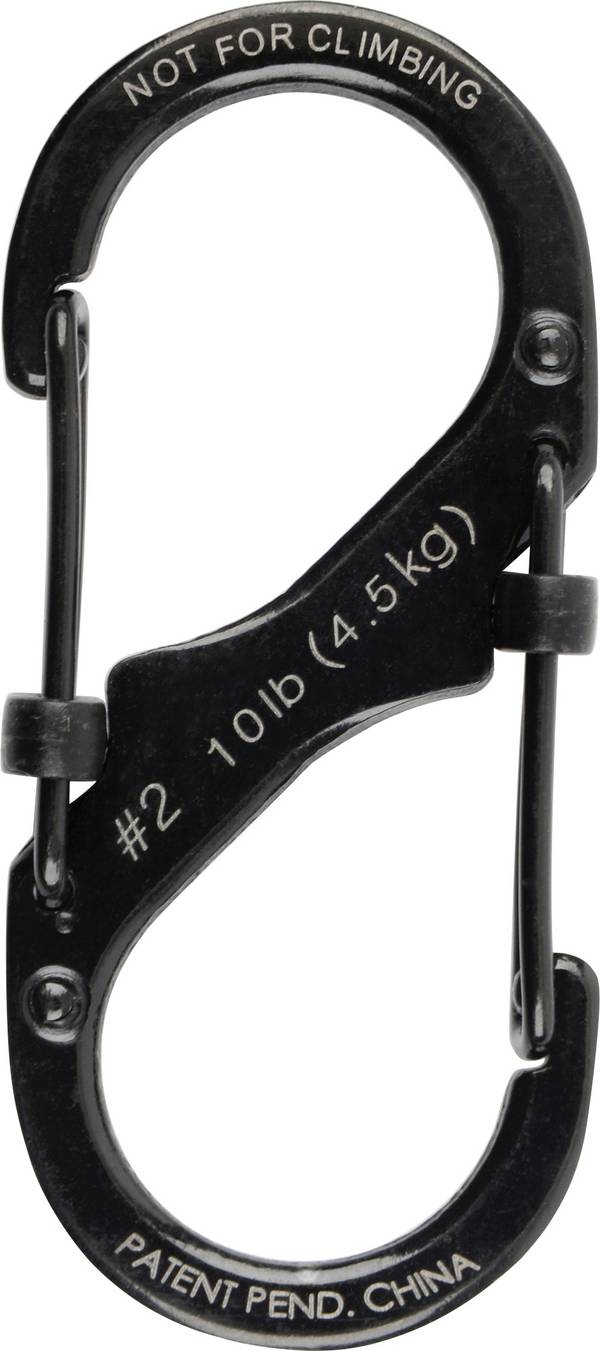 NITE Ize NI-LSB2-01-R3 N/A  SideLock S-Biner 2  50 mm x 22 mm x 8 mm  1 ks