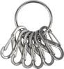 NITE Ize kľúčenka NI-KRGS-11-R3 KeyRing 6 S-Biner strieborná N/A 1 ks