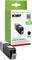 Atramentová kazeta pre tlačiarne Canon, model PGI-550PGBK XL, čierna atramentová náplň, značka KMP, vyrobené v Nemecku.