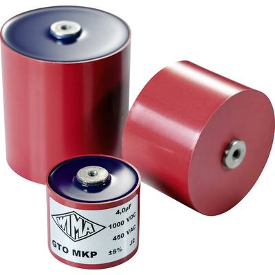 Wima GTOMQ04400GA00JS00 12 ks fóliový kondenzátor MKP radiálne vývody 4 µF 1200 V/DC 5 % (Ø x d) 60 mm x 49 mm Bulk