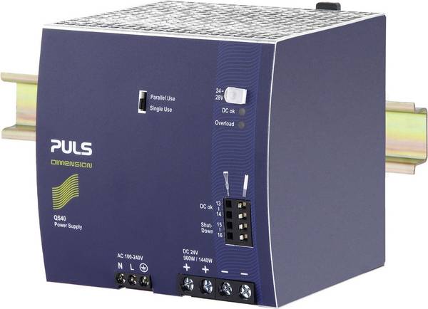 PULS DIMENSION sieťový zdroj na montážnu lištu (DIN lištu), 24 V/DC, 40 A, 960 W, výstupy 1 x