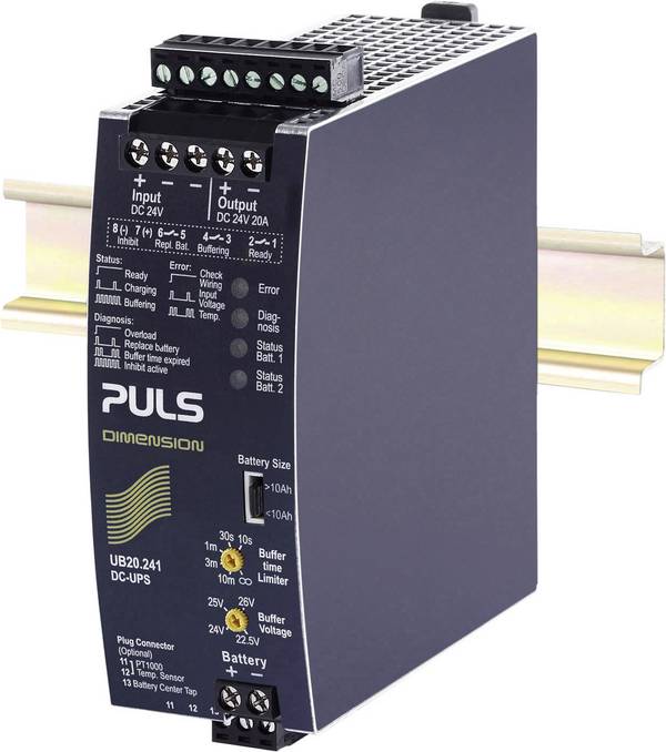 PULS UB20.241 sieťový zdroj na montážnu lištu (DIN lištu), 24 V/DC, 20 A, 480 W, výstupy 1 x