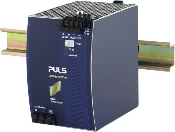 PULS QS20.241-C1 sieťový zdroj na montážnu lištu (DIN lištu), 24 V/DC, 20 A, 480 W, výstupy 1 x