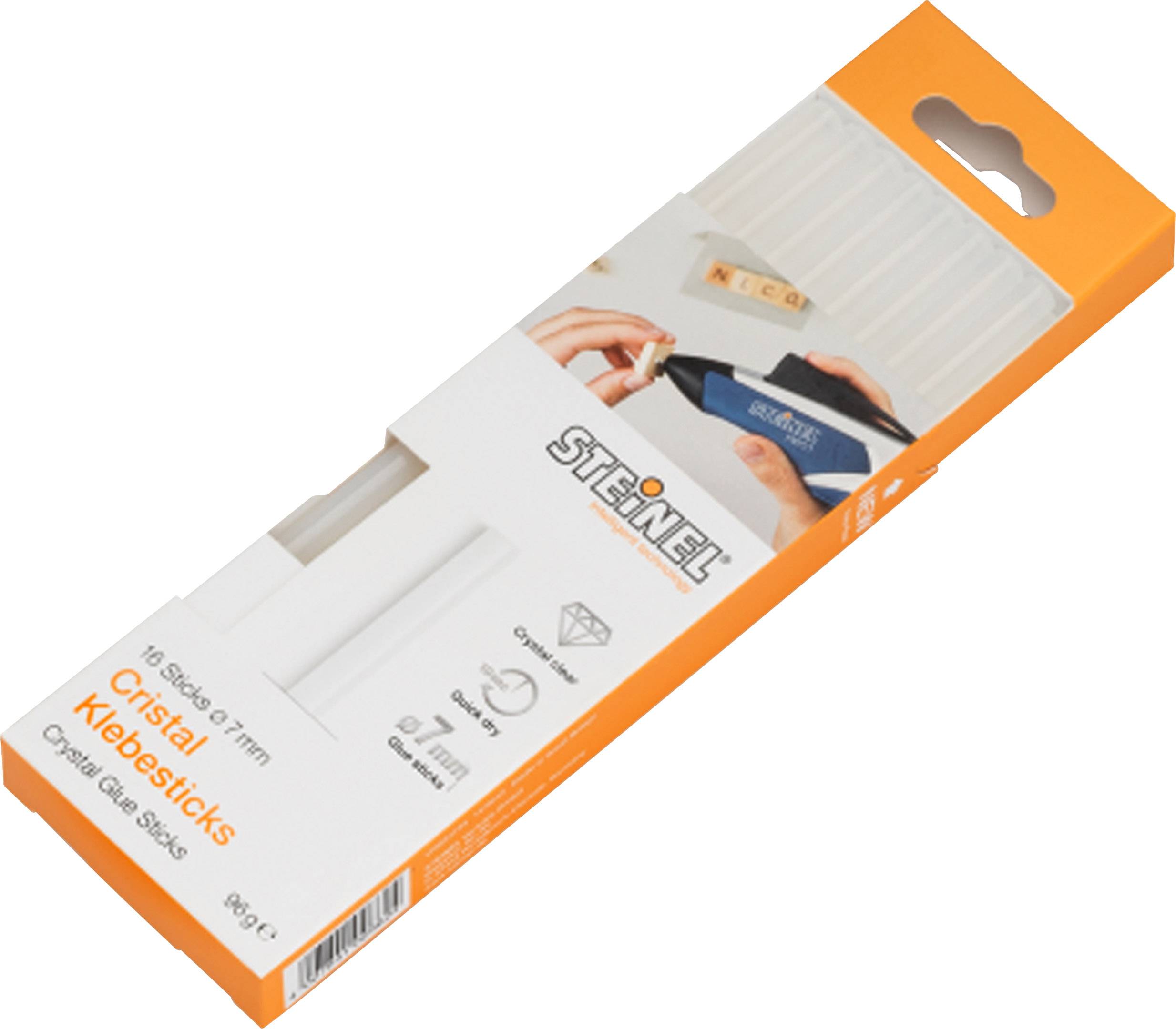 Steinel KLEBESTICKS 7MM CRISTAL 96G Stick colla a caldo 7 mm 150 mm Trasparente 0.1 kg 16 pz.