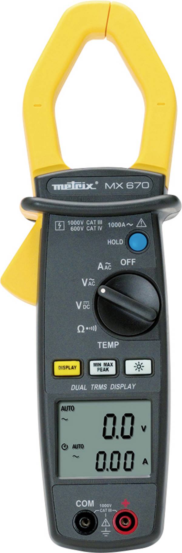 digitálne/y prúdové kliešte Metrix MX0670