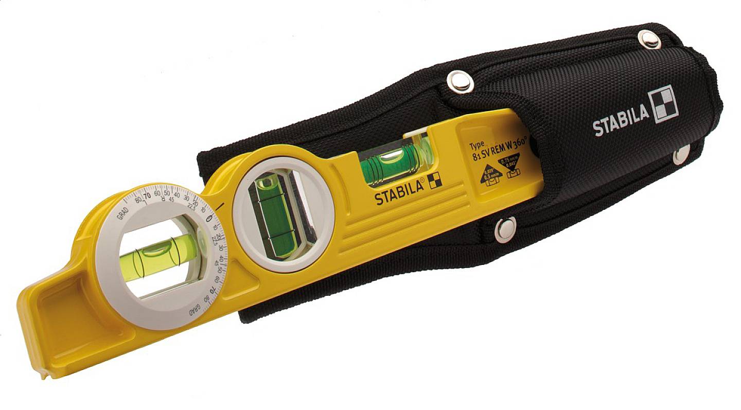 Stabila Type 81 SV REM W360 Torpedo 16670 Livella Torpedo 25 cm 0.5 mm/m