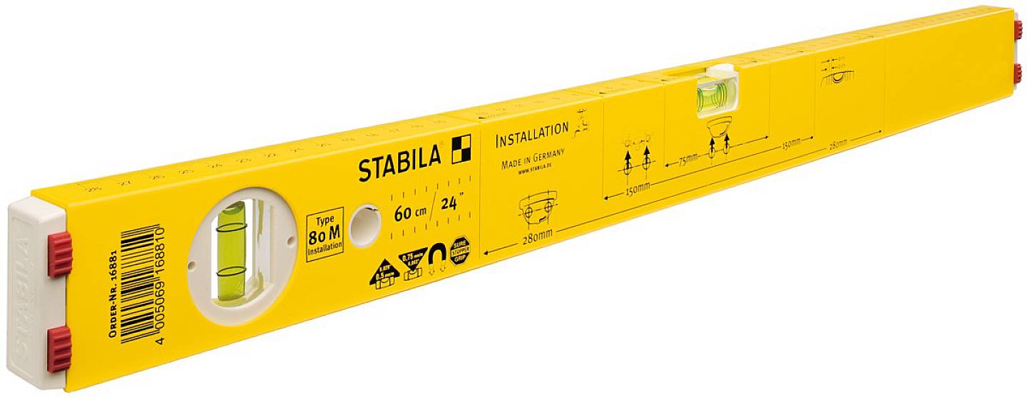 STABILA Type 80 M Niveau à bulle 60 cm 2