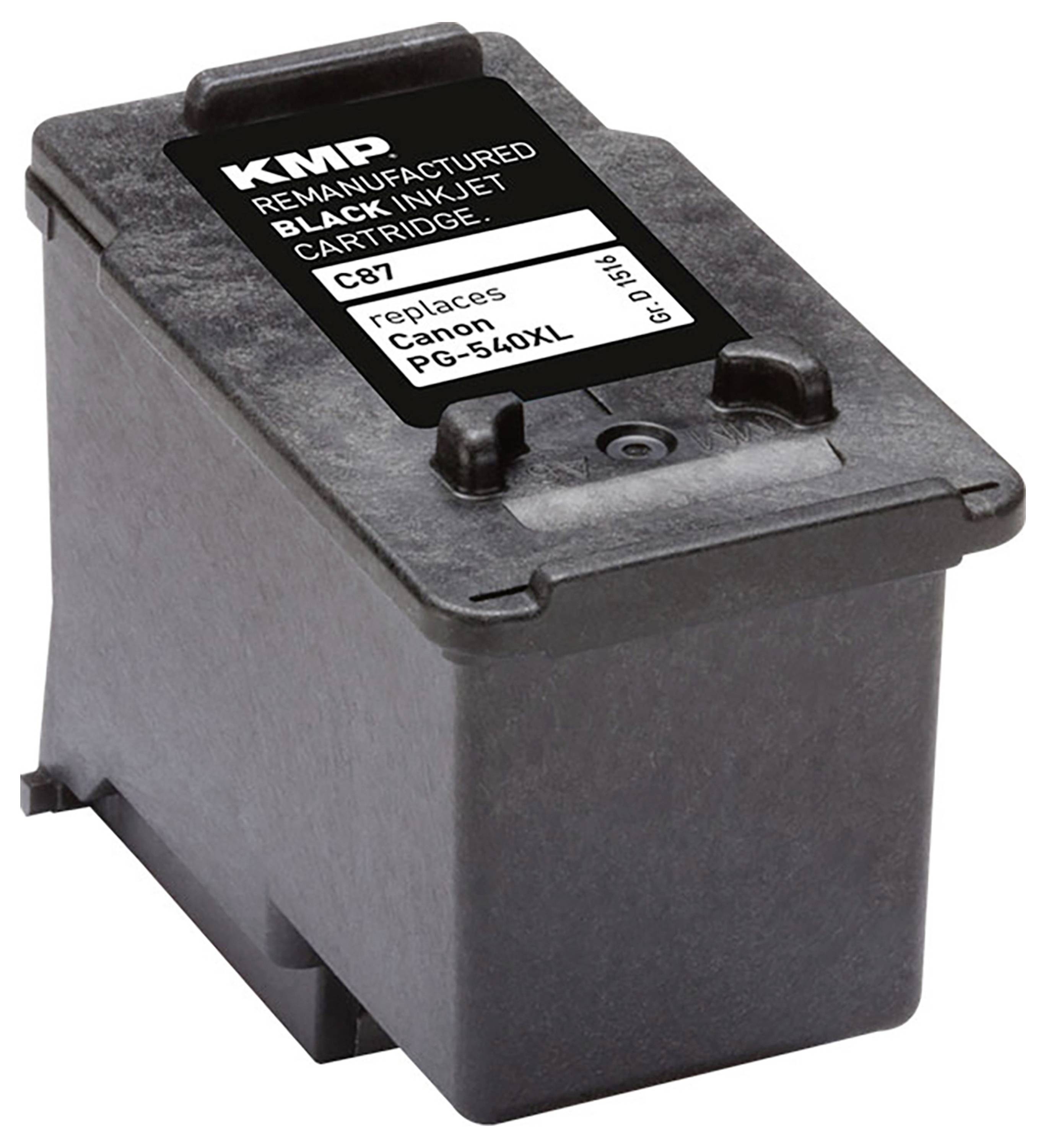 KMP Ink náhradný Canon PG-540 XL kompatibilná čierna C87 1516,4001-2