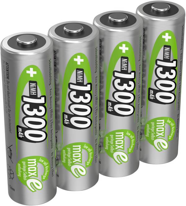 Ansmann maxE HR06 tužkový akumulátor typu AA  Ni-MH 1300 mAh 1.2 V 4 ks