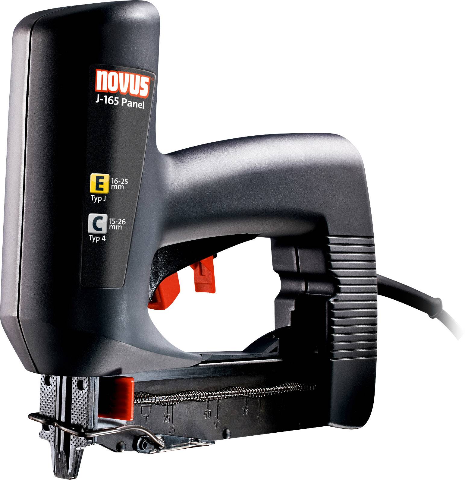 Novus Tools J 165 Panel 110033041 Elektrisch Nietpistool Type Niet Type 4 Lengte Nieten 15 - 26 Mm