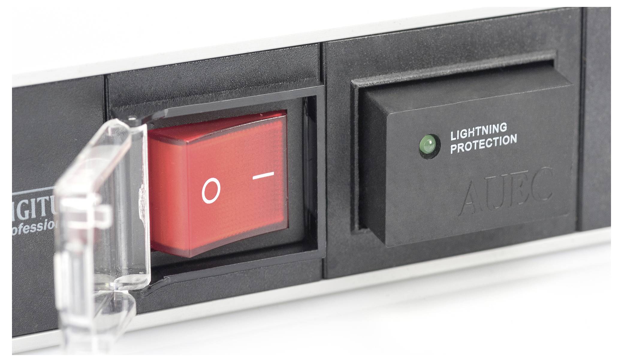 Digitus DN-95407 19 palca 1 U zásuvka s ochranným kontaktom čierna-7