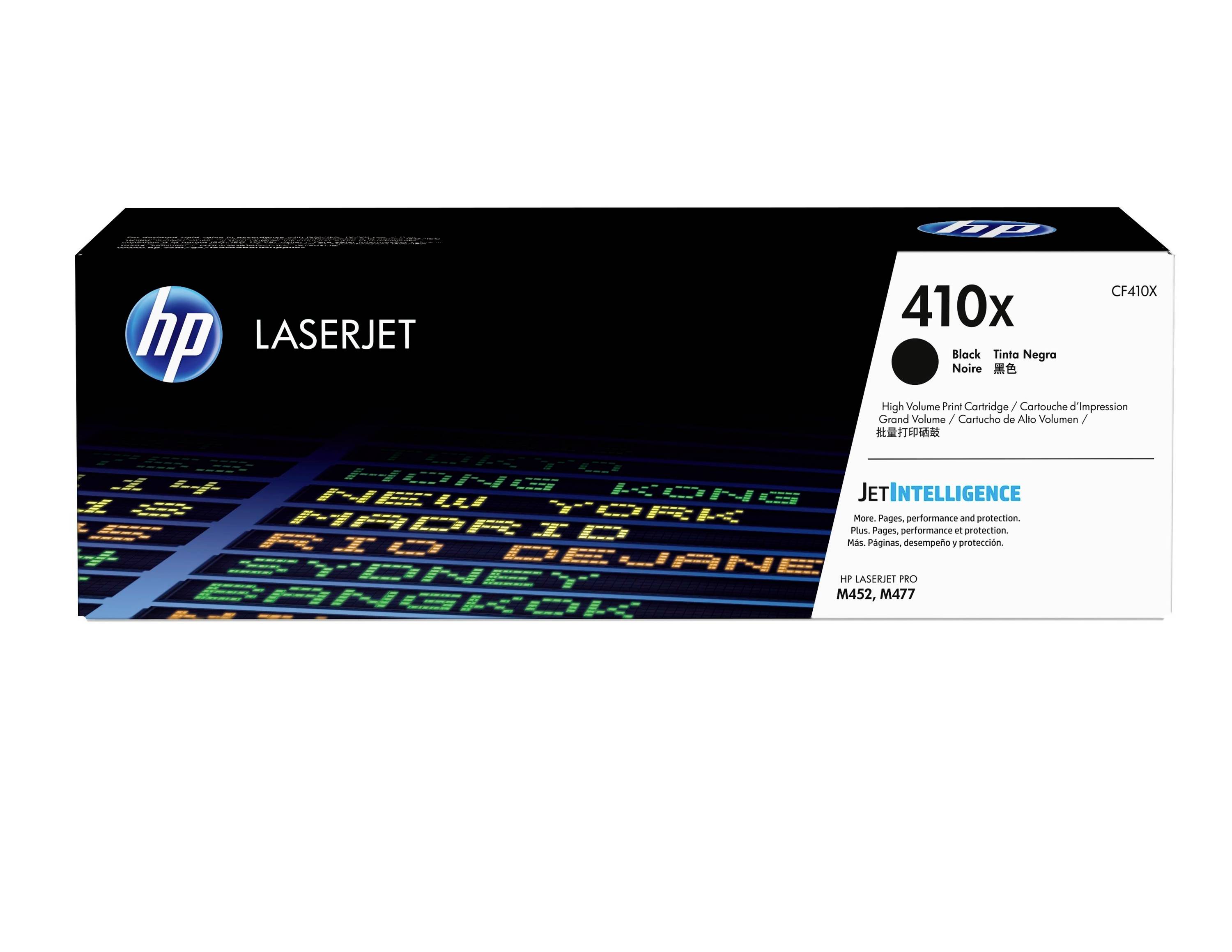 HP 410X náplň do tlačiarne originál čierna Maximálny rozsah stárnek 6500 Seiten