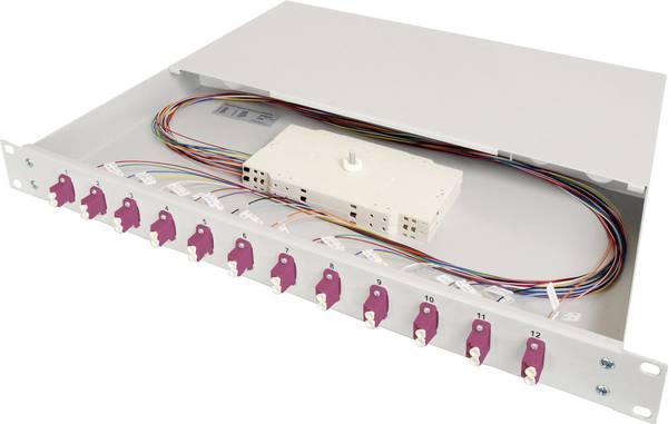 Digitus DN-96331-4 LWL patch panel 12 portů LC 1 U
