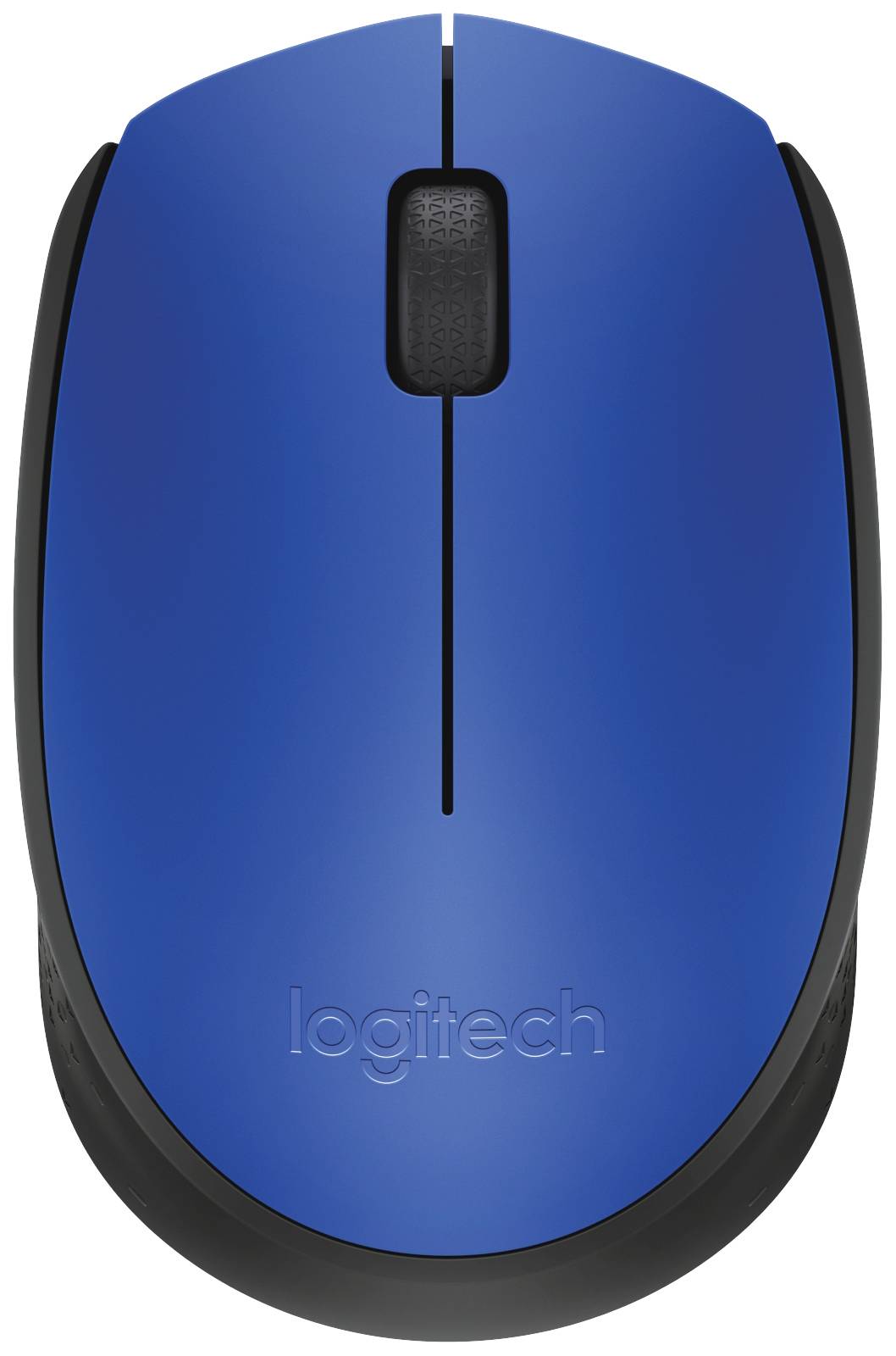 Logitech M171 Mouse Senza fili, Senza fili (radio) Ottico Blu, Nero 3 Tasti 1000 dpi
