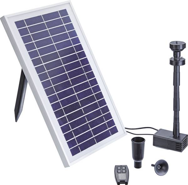 Pontec PondoSolar 600 Control 43325 solárna fontána na záhradu - sada