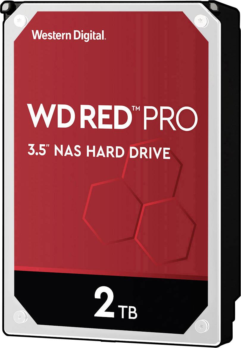 Western Digital WD Red™ Pro 2 TB Hard Disk interno 3,5 SATA 6 Gb/s WD2002FFSX Bulk