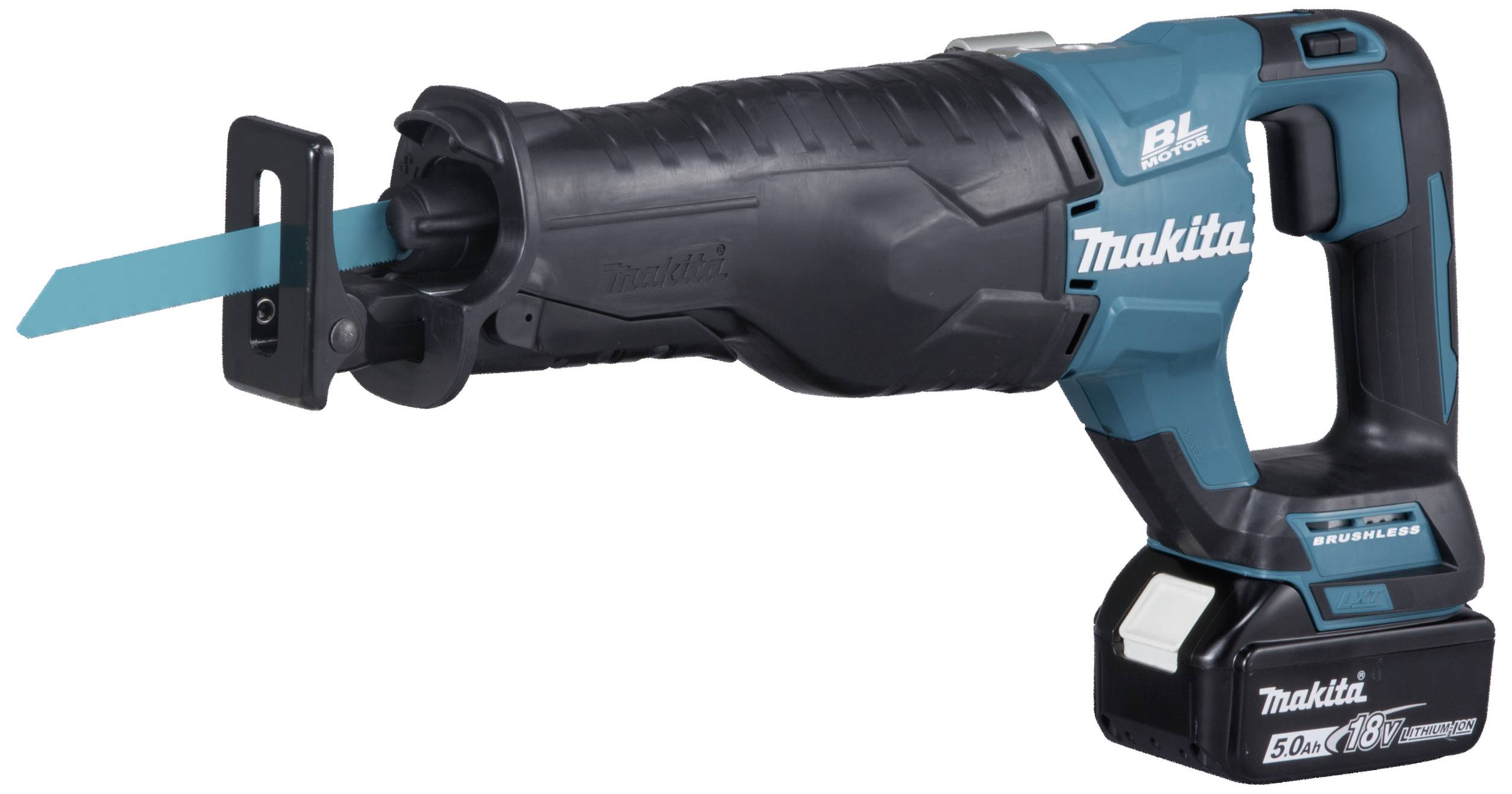Makita Makita DJR187RT - Motorfuchsschwanz - schnurlos akumulátorová šabľová píla DJR187RT + akumulátor, vr. nabíjačky, 
