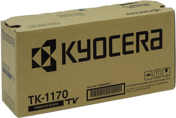 Kyocera TK-1170 náplň do tlačiarne originál  čierna Maximálny rozsah stárnek 7200 Seiten