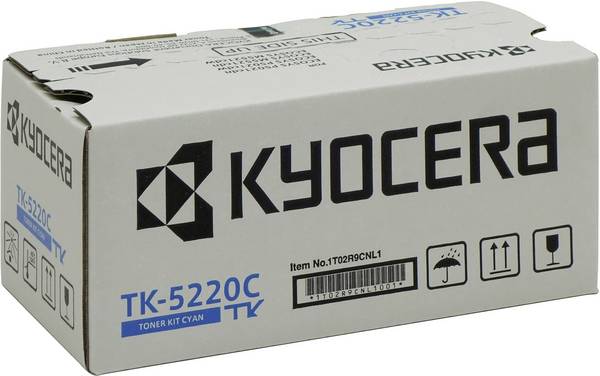 Kyocera TK-5220C náplň do tlačiarne originál  zelenomodrá Maximálny rozsah stárnek 1200 Seiten